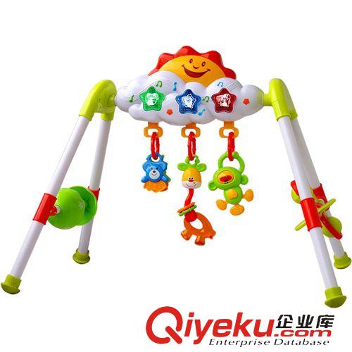 【0-3岁玩具】 儿童玩具M1001音乐健身架 宝宝健身器婴儿益智早教玩具淘宝代理