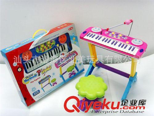 益智玩具 批发37键带脚带椅带话筒 电子琴 乐器玩具  儿童音乐玩具