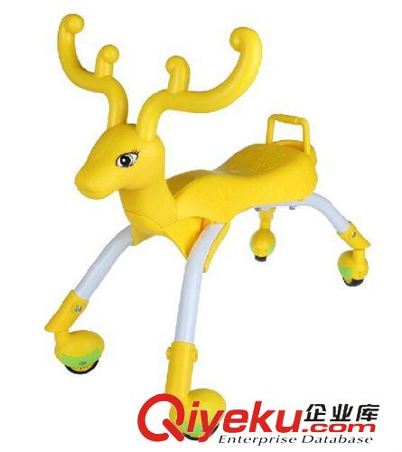 益智玩具 儿童童车批发 嘉百乐小鹿360度旋转 学步车