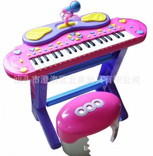 益智玩具 批发 益智多功能麦克风 音乐电子琴 玩具乐器37键电子琴