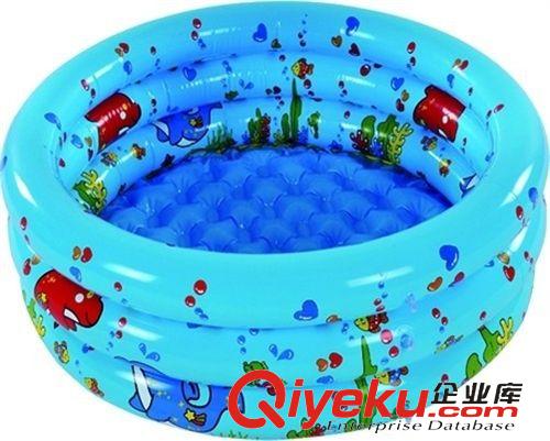 婴儿浴盆/Baby tub 90*30cm三环充气 游泳水池 家庭水池 宝宝戏水池