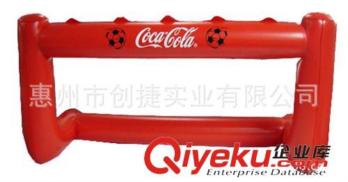 充气体育用品 【工厂定做】PVC充气足球门/充气带网足球门/儿童充气玩具足球门