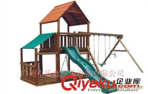 木制滑梯 供应 大型木制玩具 儿童游乐玩具 木制秋千游戏屋