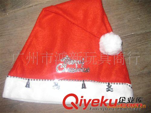 圣诞礼品系列 厂家批发成人儿童圣诞帽   花边圣诞帽 圣诞节用品