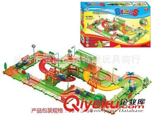轨道玩具 供应酷积木（火车系列）儿童益智玩具拼装轨道电动积木 电动积木