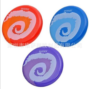 充气玩具飞盘系列 PVC飞碟 充气飞盘 蓝红紫三色充气飞碟2012新品玩具户外