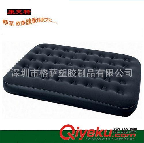 植绒充气床垫系列 植绒空气床垫 蜂窝式充气床垫 户外休闲野营床垫