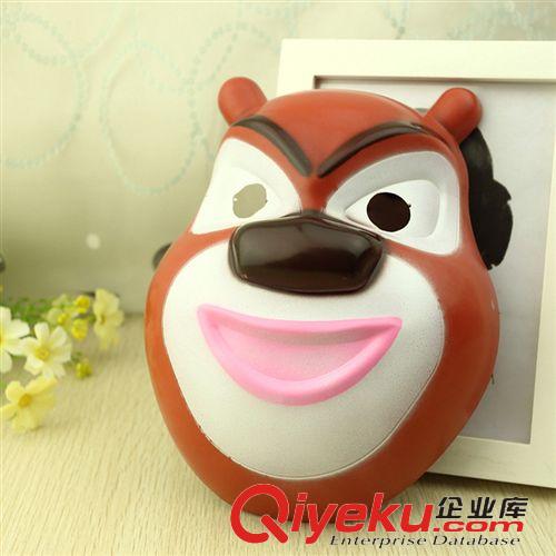面具 2015儿童卡通动漫面具塑料熊出没面具熊大熊二光头强面具特价质优