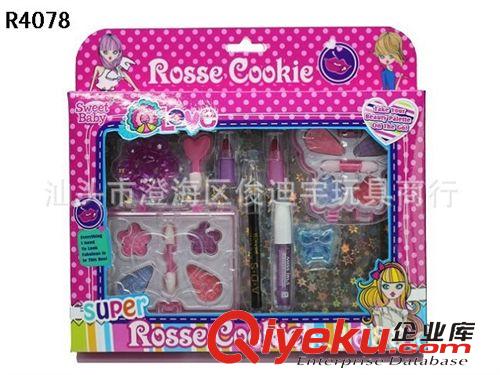 品牌系列 ROSSE COOKIE 儿童化妆品套装，唇彩彩妆饰品系列