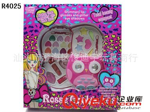 品牌系列 ROSSE COOKIE 儿童化妆品套装,猫头鹰或鬼头彩妆唇妆两款3