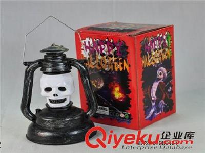 节日玩具 骷髅头小煤油灯(HALLOWMAS TOYS) 万圣节礼物必选