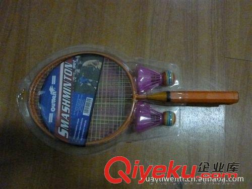 羽毛球拍 厂家供应：吸塑PVC包装羽毛球拍  网球拍  壁拍