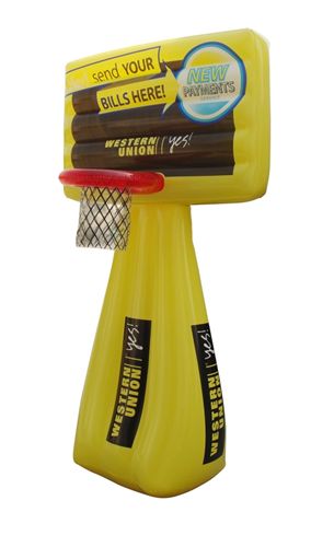 充气促销品和装饰品 充气玩具 空气篮球板 充气篮球架