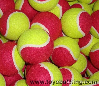 网球 63MM空心网球，空心宠物玩具球，狗狗磨牙球，宠物训练球