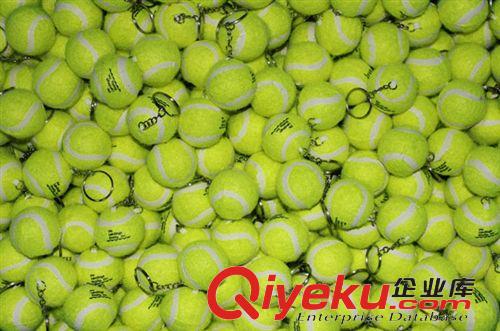 网球 40MM便宜网球钥匙链 义乌小网球 网球小挂件 1.75英寸网球钥匙链