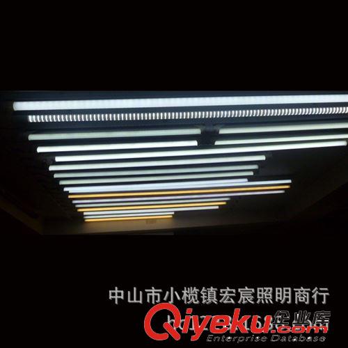 LED日光灯 宏宸照明直供 LED日光灯 T8一体化日光灯管 节能高亮灯饰灯具