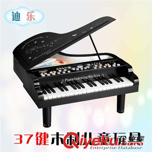 新产品更新中 厂家供应宝宝木制钢琴 早教37键儿童电子小钢琴 益智婴儿玩具乐器