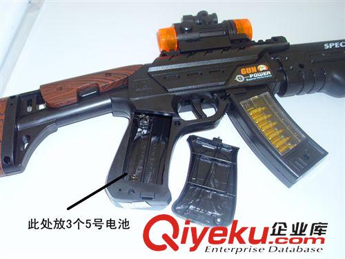 电动枪 音乐枪 厂家直销电动玩具枪 大号玩具冲锋枪 语音冲锋玩具枪儿童玩具批发