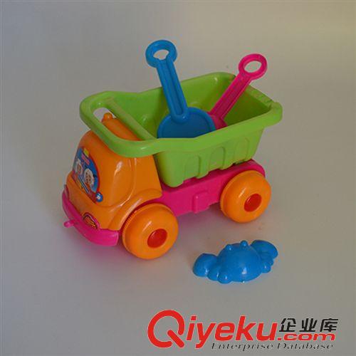 全部产品没分类 玩具沙滩车带桶小铲小耙子 夏日戏水沙滩玩具