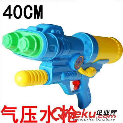 {zx1}产品 6爆款双头40cm大号气压水枪 塑料水枪 射程够远的沙滩玩具