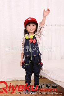 上衣-Jacket  2014新款  韩版女童长袖帽子格纹风衣批发销售 广东生产
