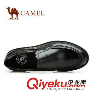商务休闲鞋 CAMEL骆驼 2013春新款 商务休闲舒适套脚低帮皮鞋 82064601