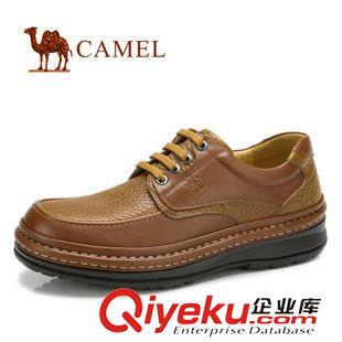 商务休闲鞋 CAMEL骆驼 2013年新款 男士 商务休闲皮鞋 82060603