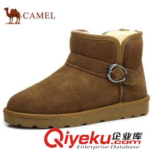 雪地靴 【情侣款】Camel 骆驼雪地靴 日常休闲靴子 短筒鞋A432294019
