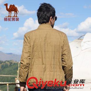 休闲服、夹克、休闲西装 Camel骆驼 新款男装夹克薄款休闲男士外套秋装纯棉D4F110244