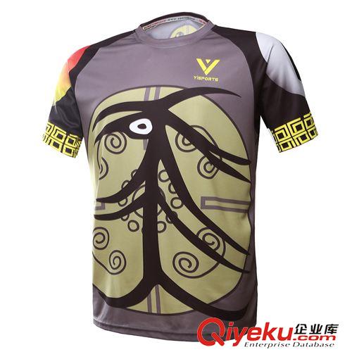 紧身衣、橄榄球服 Yisports 紧身衣 运动 跑步 训练 莱卡上衣Rashguard