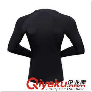 紧身衣、橄榄球服 Yisports 紧身保暖衣 运动 跑步 训练 莱卡抓绒上衣Rashguard