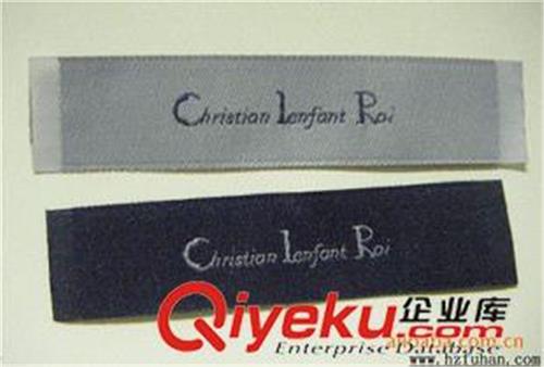 织唛、织标系列 杭州商标厂专业定做各种外销服装侧标，装饰标