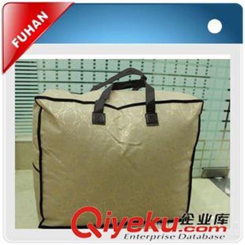 环保袋、购物袋系列 杭州包装厂专业生产各类家纺用品无纺布手提袋，可装拉链