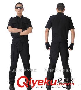 未分类 新款黑色夏季作训服 99式网格短袖作战作训服套装 劳保工作服