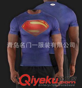 男装 健身跑步全能运动男士速干弹力短袖T恤2015新款