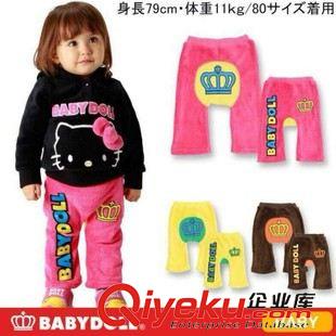 童裤、打底裤 BABY DO  外贸原单童装 官网新款加绒小童裤 2色