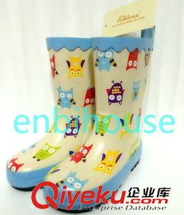 enbihouse 韩国原单enbihouse儿童雨鞋雨靴  可与雨衣画画衣配套同款 实物图