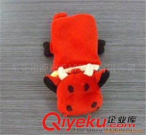 YK3-4包包 专业定做设计毛绒红色小牛零钱包 手提带 厂家低价销售批发