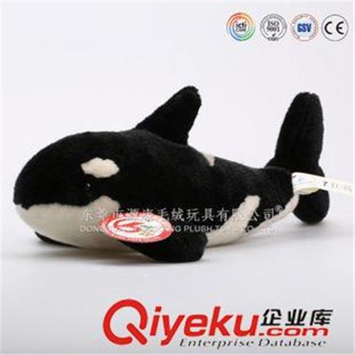 YK5-1鲨鱼 专业定制海洋生物馆 毛绒玩具  大量促销礼品系大白鲨鱼毛绒公仔