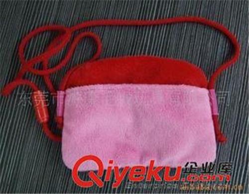 YK10人物系类 广东毛绒加工厂  定做 小背包背袋填充毛绒玩具 零钱袋 束口袋