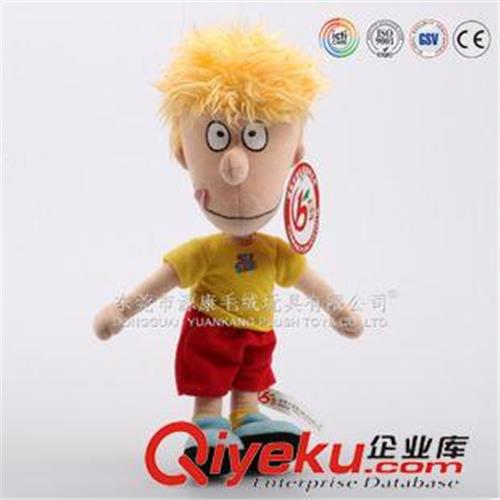 YK10人物系类 东莞大型毛绒玩具厂  专业定做俏皮 人物玩偶娃娃 ICTI厂家定做