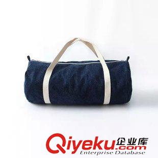 配件 新款休闲全棉帆布包 男女通用枕头型拉链旅行包一件代发Z68