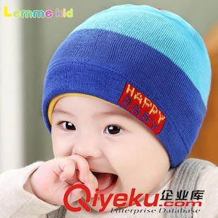 针织毛线帽丨套头帽 秋冬季新款韩版宝宝套头帽两用帽 婴儿帽儿童帽子围脖两件男童帽