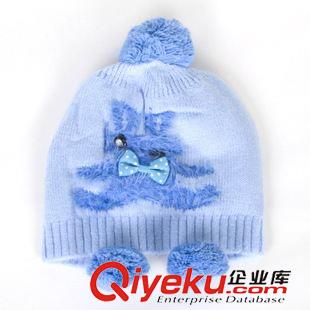 亏本甩卖 冬季新款毛绒球针织套头帽 韩版儿童帽子 宝宝帽子婴儿保暖帽子