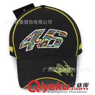棒球帽/高尔夫球帽 F1绣花赛车帽定制 广州汽车帽子品牌定做 欧美dp外贸棒球帽加工