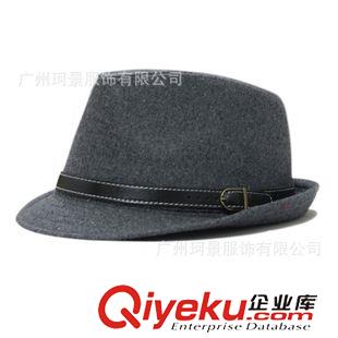 定型帽/礼帽 帽子工厂定做各色纯羊毛定型帽 百搭爆款{bfb}羊毛出口品牌小礼帽
