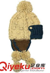 围巾手套帽子三件套 冬季保暖帽子 2014款针织帽 毛线帽 广东21年帽子工厂专业定做
