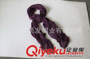 围巾 广州贴牌制造厂 大量供应 淡紫色 gd气质 春夏丝巾