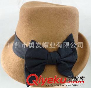 定型帽 时尚{bfb}羊毛定型帽 毛毡帽 2013新款时装帽 广州帽厂 22年历史
