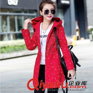 外套 2015秋季新款韩版修身中长款风衣女装休闲大码显瘦外套潮